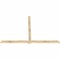 Ekena Millwork Eugene Rough Sawn Timber Gable Bracket, Douglas Fir, 96"W x 64"H x 2"D x 4"F, 16/12 Pitch GBW096X64X0204EUG00RDF - alternate 4